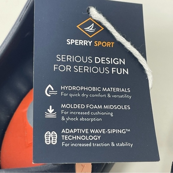 Sperry Top Sider Water Strider Women’s Size 7 water shoes Navy NWT - Picture 7 of 8